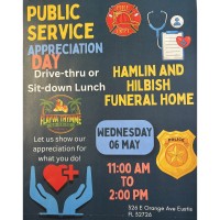 2026 Hamlin & Hilbish Funeral Home Public Service Appreciation Day