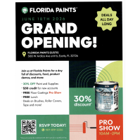 Grand Opening Florida Paints