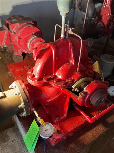 Fire Pump - testing and repairs