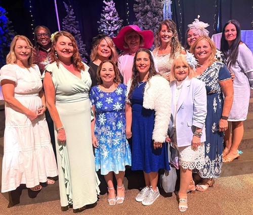 Women of Today attending/supporting Purses for a Purpose High-Tea Fundraiser
