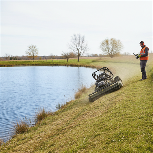 Pond and waterline maintenance