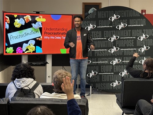 Powerhouse trainers deliver authentic, relevant material to students to prepare for them for life beyond the diploma.