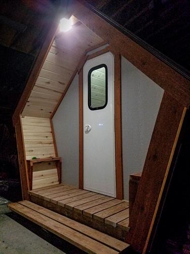 Camping Pods available at Elk Creek Campground