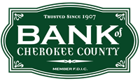 Bank of Cherokee County Bank of Cherokee County