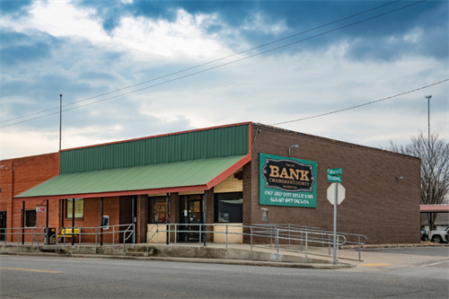 Front shot of the Bank of Cherokee County Hulbert Branch in Hulbert, Oklahoma. Front shot of the Bank of Cherokee County Hulbert Branch in Hulbert, Oklahoma.