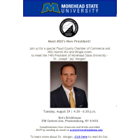 Mix & Mingle - meet the new Morehead State University President