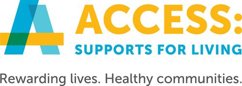 Access Logo.  Rewarding Lives. Healthy Communities.