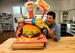 Hamburger and Drink 3D Cake Class