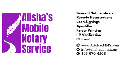 Alisha's Mobile Notary Service LLC