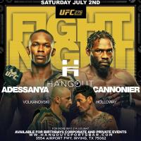 Hangout Restaurant & Sports Club - UFC 276 - Adessanya vs Cannonier