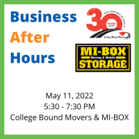 May 2022 BAH with College Bound Movers and MI-Box