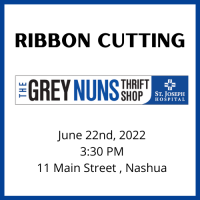 Grey Nun Thrift Shop Ribbon Cutting