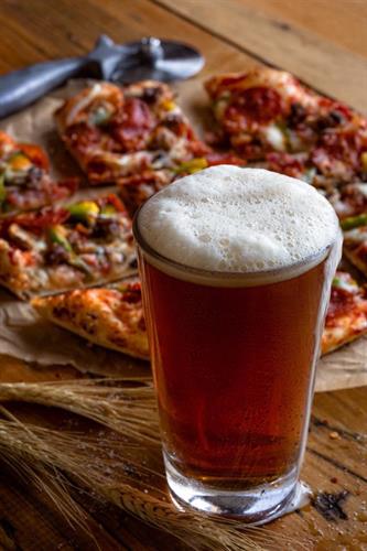 Beer and Pizza