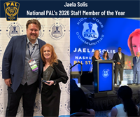 Nashua PAL's Jaela Solis Honored With A National Award: National PAL’s 2026 Staff Of The Year