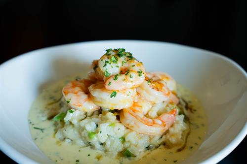 Apricot Shrimp Risotto