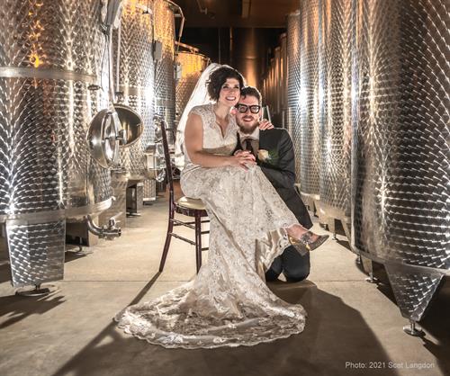 Wedding Labelle Winery Amherst NH 