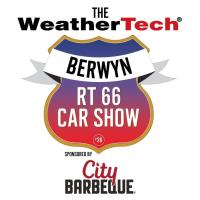 The WeatherTech Berwyn Rt66 Car Show sponsored by City Barbeque
