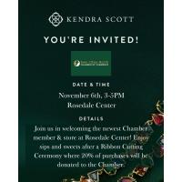 Kendra Scott Ribbon Cutting/Grand Opening - Rosedale Mall