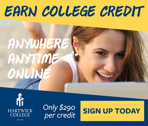 Wrote a series of ads to generate 30% more online customers from out of state to generate revenue for college.