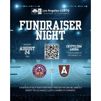 LAGLCC x LA Sparks Fundraiser Night