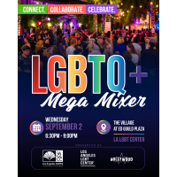 Save the Date: LGBTQ+ Mega Mixer