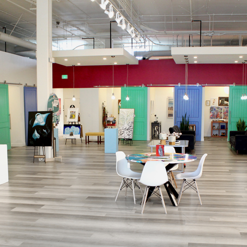 An image of our main gallery showroom