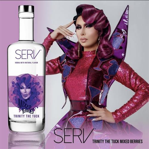 SERV Trinity the Tuck Mixed Berries Vodka 