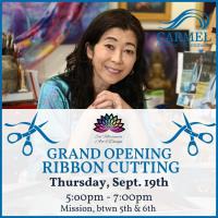 Edi Matsumoto Art & Design Ribbon Cutting