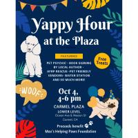 Yappy Hour at Carmel Plaza