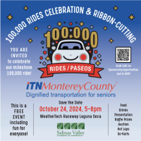 ITNMontereyCounty 100,000 Ride Celebration & Ribbon-Cutting