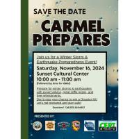 Carmel Prepares: Community Winter Storm & Earthquake Preparedness Event