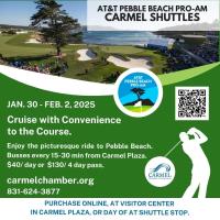 2025 AT&T Pebble Beach Pro-Am Shuttles