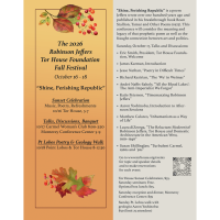 Robinson Jeffers Tor House Foundation Fall Festival: Sunset Celebration