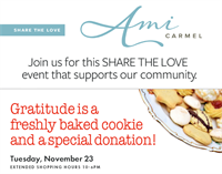 “Share The Love” event at Ami Carmel!