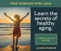 You are invited to learn about Healthy Aging at a free webinar!