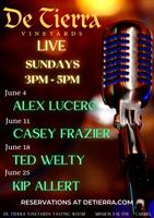 Sunday Funday LIVE at De Tierra Vineyards featuring Casey Frazier