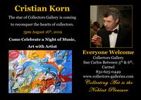 Opening Reception with Artist, Cristian Korn at Collectors Gallery