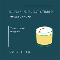 Social Hour Cocktail Workshop