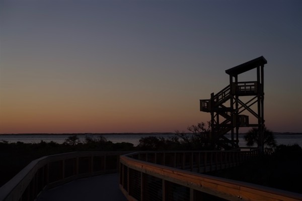 Observation Tower Sunset Photo Credit: Sophie Pirard