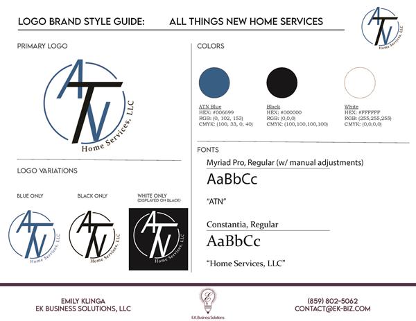 All Things New Logo Design