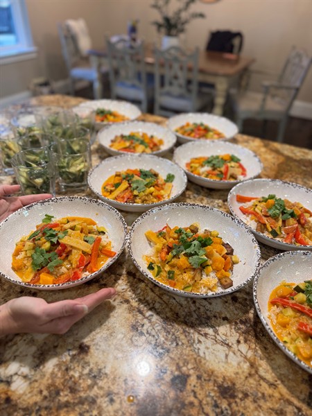 Arrive. Unpack. Relax. Dinner's handled.