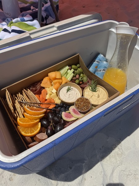 Beach days, beautifully provisioned.