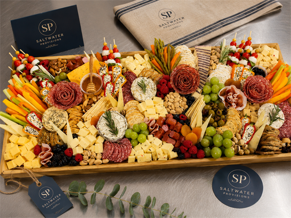 Easy entertaining, coastal style.