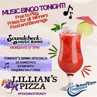 Music Bingo at Lillian's Pizza
