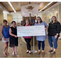 Perdido Key Area Chamber of Commerce Presents Check to The Centre for Excellence