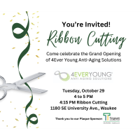 4Ever Young Anti-Aging Solutions Ribbon Cutting