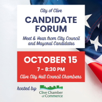 Candidate Forum - Clive City Council/Mayor