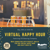 VIRTUAL Happy Hour featuring 515 Brewing Co
