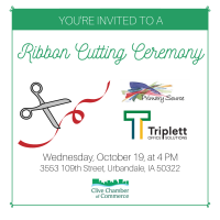 Triplett Office Solutions Ribbon Cutting
