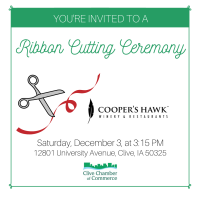 Cooper's Hawk Winery & Restaurants Ribbon Cutting